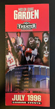 Brochure KISS Madison Square Garden NYC Box Office luglio 1996 autentica originale