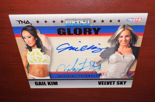 Autografo gail kim velluto - autografo,