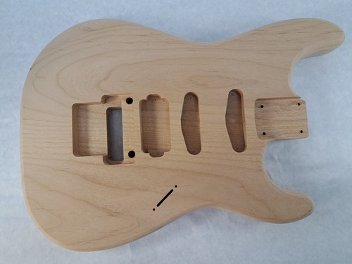 Corpo chitarra alder - corpo, non