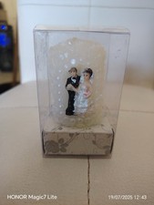 BOMBONIERA CANDELA SPOSI NUOVA MATRIMONIO