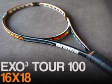 ☆Splendido☆ Prince EXO³ Tour 100 16x18 - 100 in² - Nuova impugnatura - Set occhielli extra