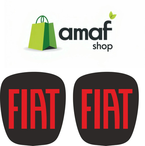 Stemma logo fiat adesivo - stemma,