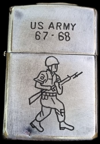 Antico accendino zippo - zippo, guerra