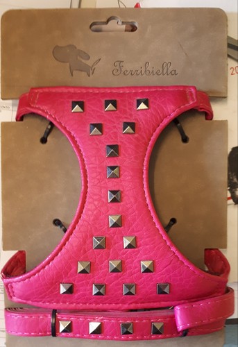 Pettorina borchie pelle con - borchie,