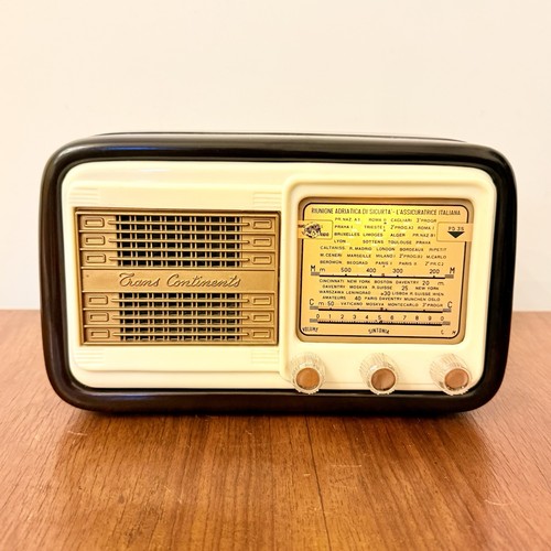 Radio vintage trans continents - radio,