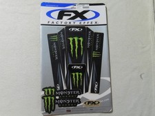 Set Di Decorazioni Adesivi Monster Compatibile Con Ktm E Suzuki Verde Scuro