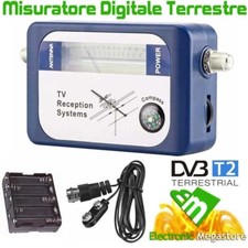 MISURATORE DI SEGNALE DIGITALE TERRESTRE TV DVB-T MMB-20