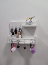 Porta Chiavi In Legno Bianco