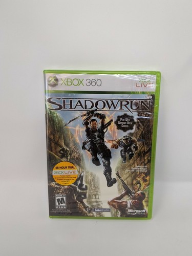 Xbox 360 shadowrun - xbox, (new)