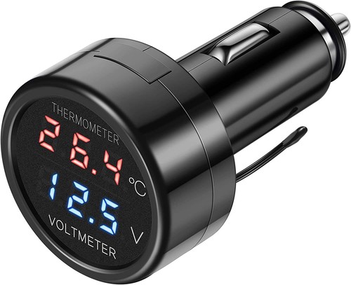 Voltmetro auto 12v 24v - voltmetro,
