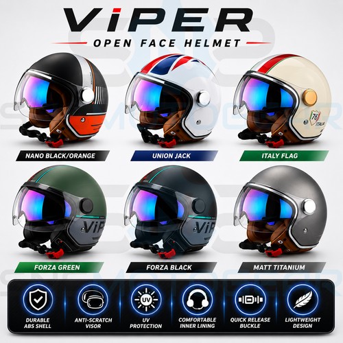 Casco viper rsv19 ece 06 - rsv19,