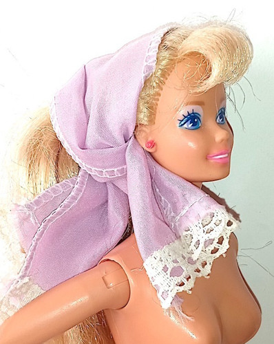 Barbie 90s mattel sciarpa - mattel,