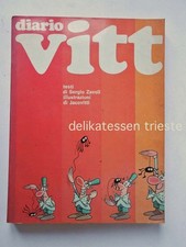 DIARIO SCOLASTICO VITT JACOVITTI Zavoli 1967 1968 vintage