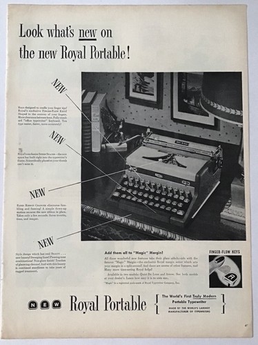 Pubblicità rivista 1948 per
