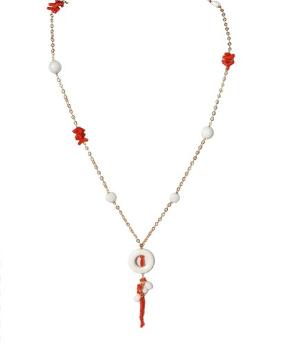 Collana argento bagnato oro - in,