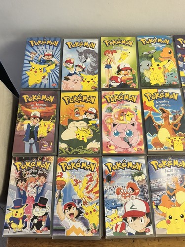 Pokémon vhs videocassette - pokémon,