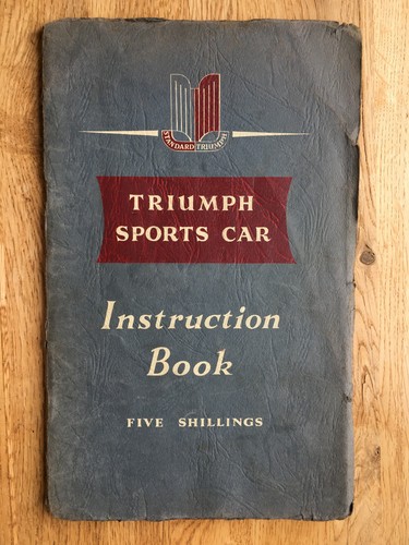 Triumph tr2 tr3 - tr2, libretto
