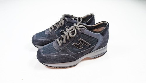 Sneakers hogan scamosciate blu - scamosciate,