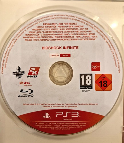 Bioshock infinite ps3 - bioshock,