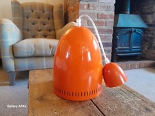 Paralume lampada da soffitto pennant dinamo Superliving colore arancione