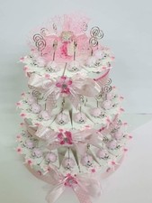 TORTA BOMBONIERE  COCCINELLE PORTAMESSAGGIO NASCITA BATTESIMO COMUNIONE CRESIMA 