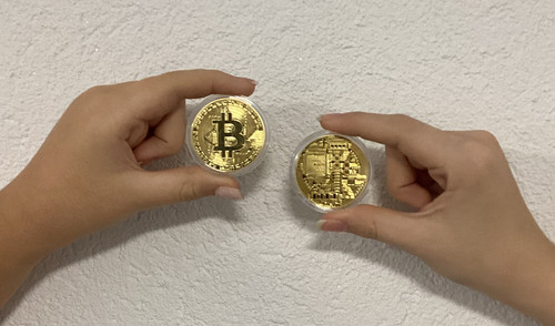 Bit coin commemorativo - bit,
