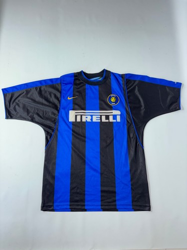 Inter milan 2001 home nike - home, #9
