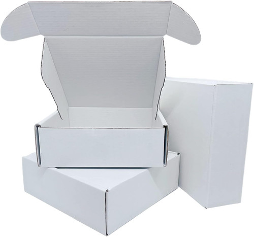 Piccola scatola bianca 6 x - ,