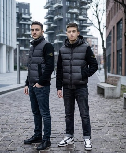 Giubbino piumino stone island - piumino,