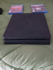 Playstation 4 Slim Con Joystick In Più  Giochi (Spider Man,gran Turismo Sport 