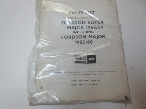 Manuale trattore fordson - manuale,