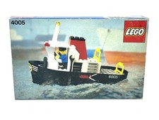 LEGO 1982   4005 Boats Tug Boat Instructions Vintage Rare Floats  Legoland#NX