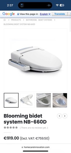 Bidet blooming modello 660e - bidet,