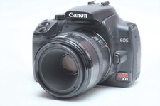Canon EOS Digital Rebel XTi  DSLR Camera W/50mm F2.8 Macro Close Up Lens Kit