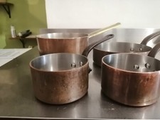 Pentole in rame usate poco, ma