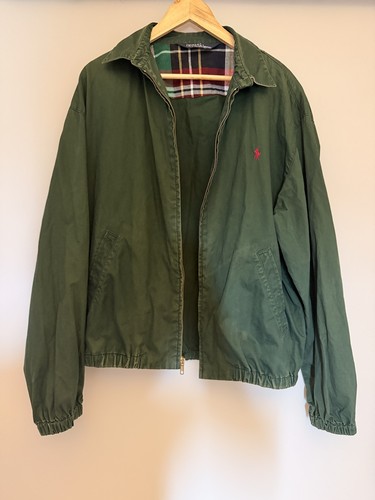 Giacca harrington verde grande - giacca,