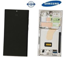 SCHERMO ORIGINALE SERVICE PACK SAMSUNG S23 ULTRA 5G S918B SKY BLU / LIME DISPLAY