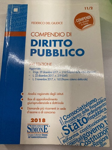 Compendio diritto pubblico - compendio,