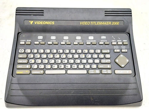 Videonics video titlemaker - videonics,