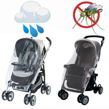 Telo Copri Passeggino Pioggia O Insetti Traforato Universale Carrozzina 499