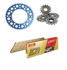 KTM 450 SX-F 2016-2019 DID ERT3 Chain & Renthal Blue Sprocket Kit