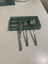 3 Set Posto Tavola Sambonet Linear 9 Posate Nuove In Scatola