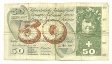 Biglietto Banca 50 Franchi