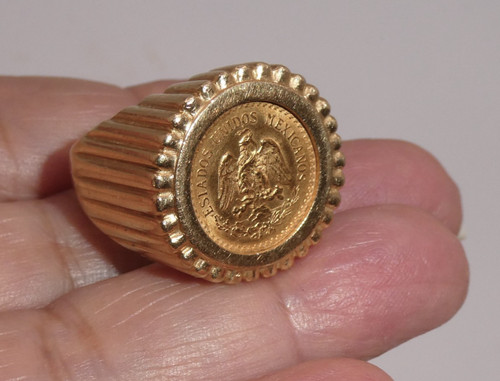 Anello uomo vintage oro - , 14