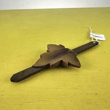 pendolo vintage in legno per orologio a cucu