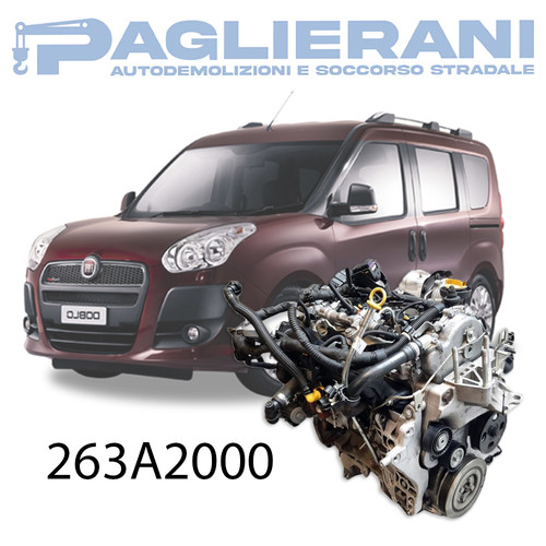 Motore 263a2000 fiat doblo - motore,