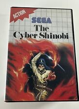 THE CYBER SHINOBI SEGA MASTER SYSTEM COMPLETO PAL 