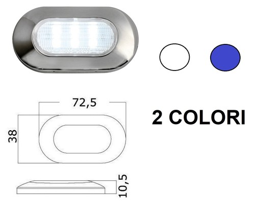 Luce cortesia led senza - di,