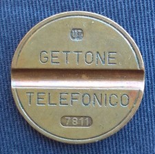 Vendo Gettone Telefonico UT 7811