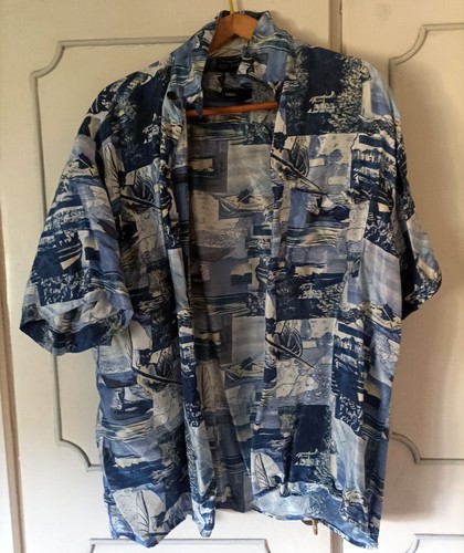 Camicia seta uomo vintage - seta, via